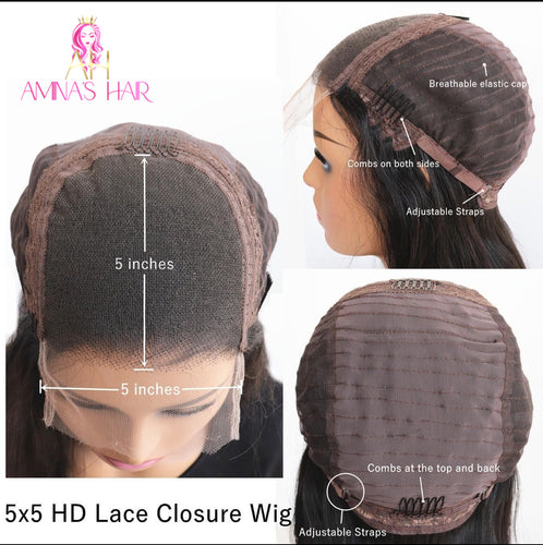 5x5 HD Closure Wigs (pre-orders)